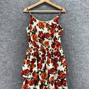 New Dots Dress Women White Floral Sheath Shorts Ruffle Sleeveless Casual